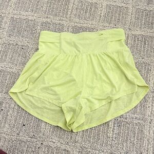 FP Movement by Free People Lime Green Athletic Shorts